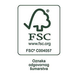FSC® certifikat - Oznaka odgovornog šumarstva FSC® certifikat - Oznaka odgovornog šumarstva